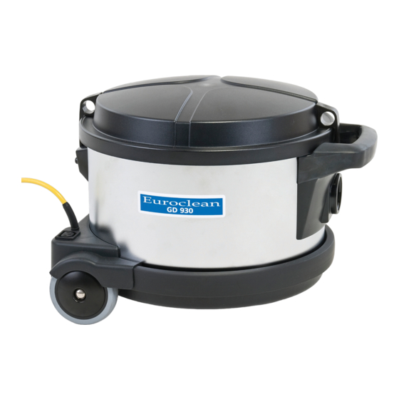 Nilfisk GD 930 Instrucciones De Uso