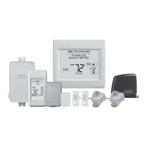 Honeywell VisionPRO TH8321 Guia Del Usuario