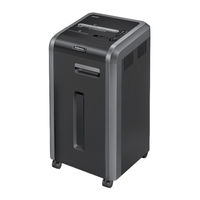 Fellowes POWERSHRED 225Mi Manual De Instrucciones