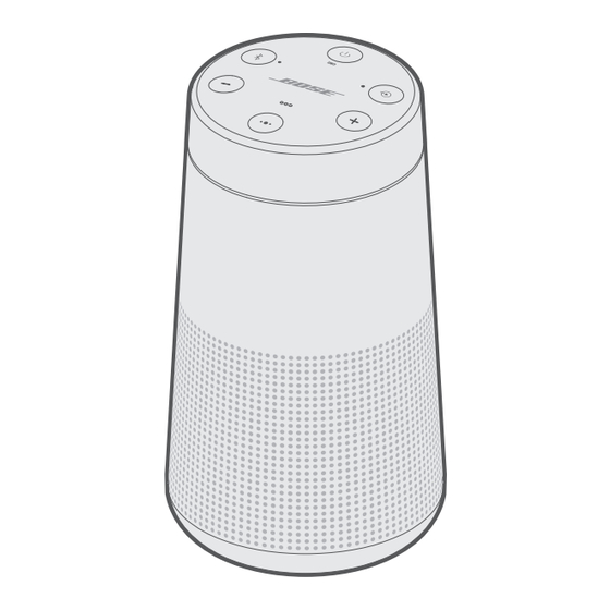 Bose SOUNDLINK REVOLVE II Guia Del Usuario
