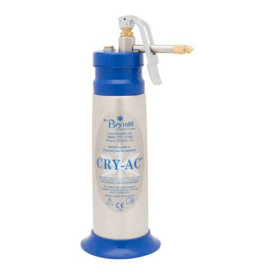 Brymill CRY-AC Instrucciones De Uso