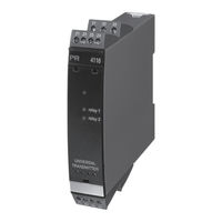 PR electronics 4116 Manual Del Usuario
