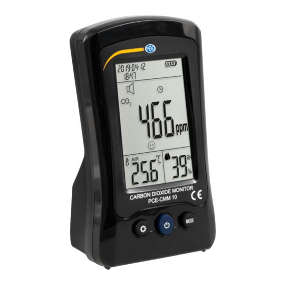 PCE Instruments PCE-CMM 10 Instrucciones De Uso