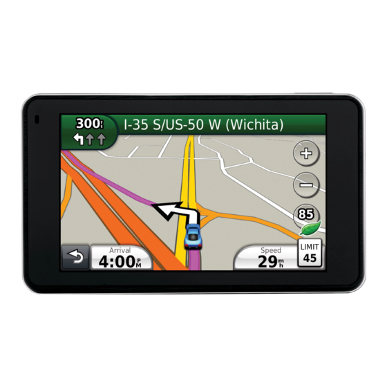 Garmin nüvi 3700 Serie Guia De Inicio Rapido