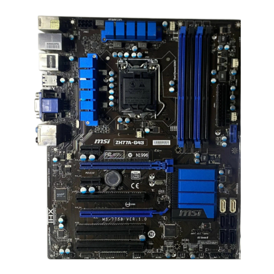 DFI AD77 INFINITY Manual Del Usuario