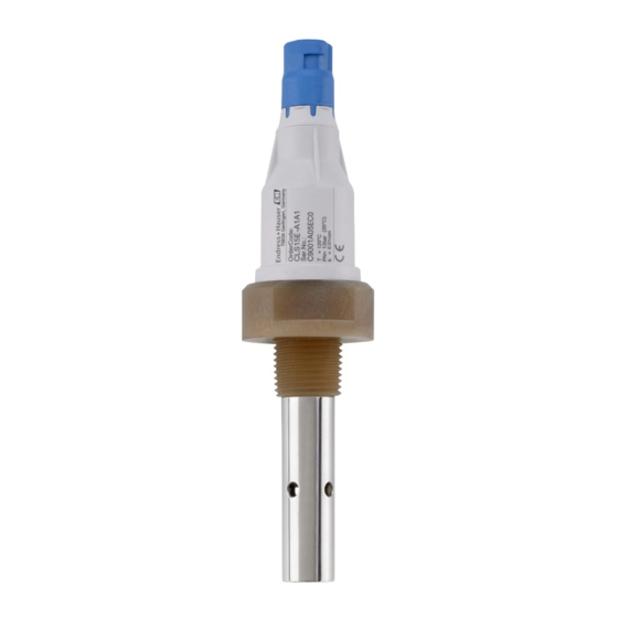 Endress+Hauser Memosens CLS15E Manual De Instrucciones