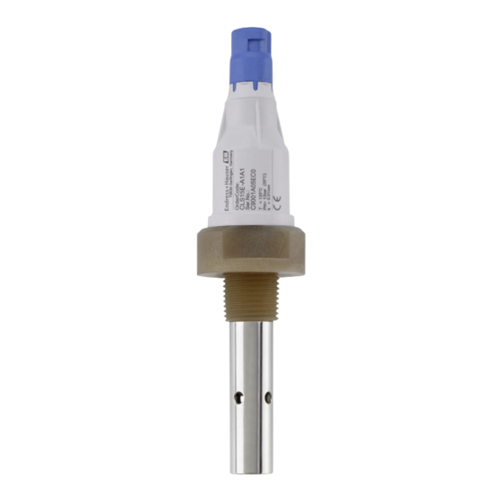 Endress+Hauser Memosens CLS15E Manual De Instrucciones
