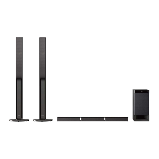 Sony HT-RT4 Manual De Instrucciones