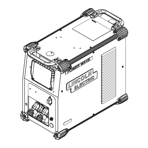 Lincoln Electric POWER WAVE S500 Manual Del Operador