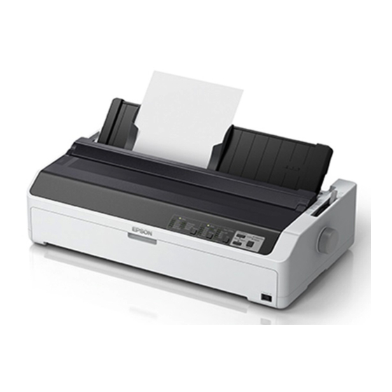 Epson FX-890IIN Para Empezar