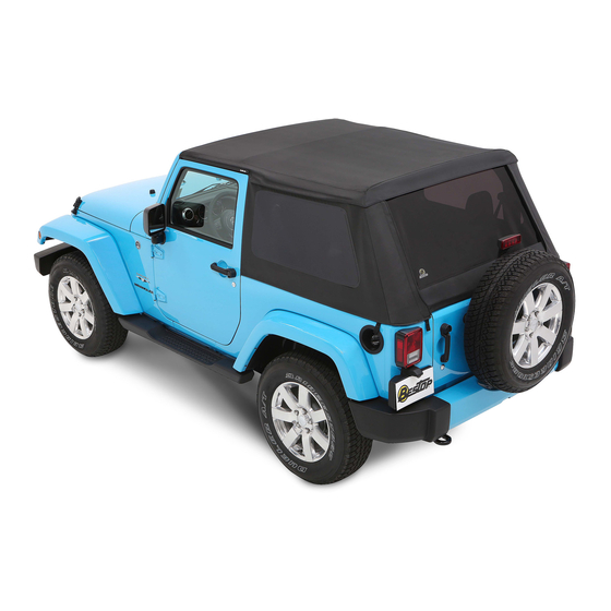 Bestop Trektop Manual De Instrucciones