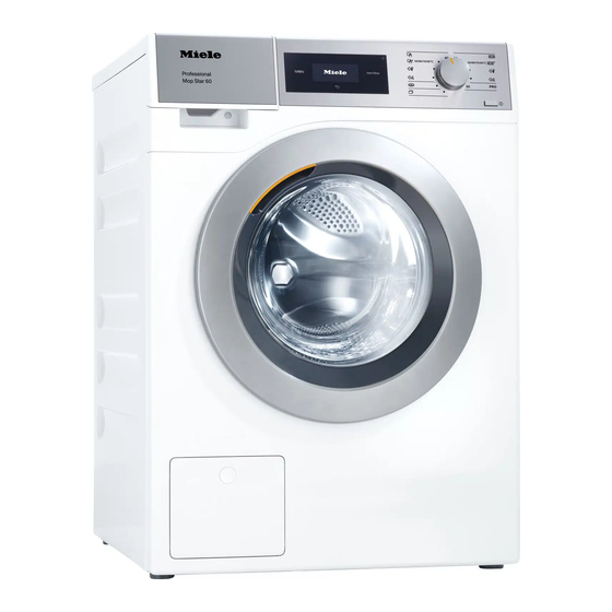 Miele PWM 506 Mop Star 60 Instrucciones De Manejo Y Emplazamiento
