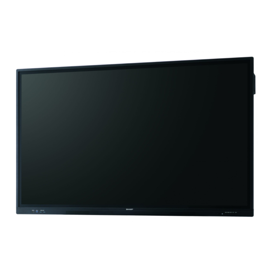 Sharp PN-LC862 Manual De Instrucciones