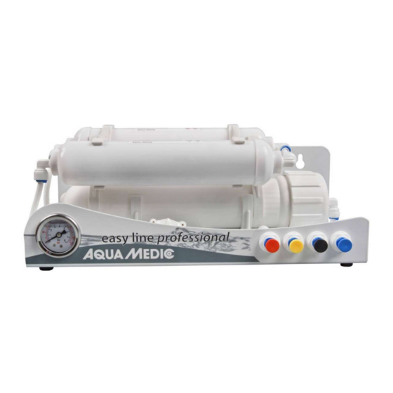 Aqua Medic easy line professional 50 GPD Manual De Instrucciones