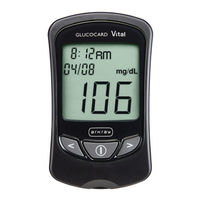 Arkray GLUCOCARD Vital Manual De Instrucciones