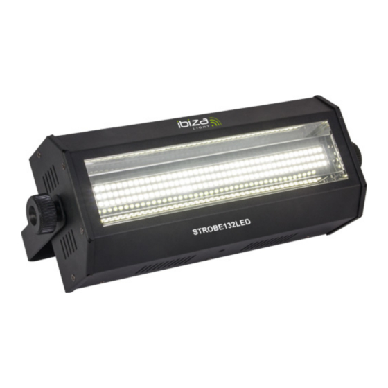 Ibiza Light STROBE132LED Manuales