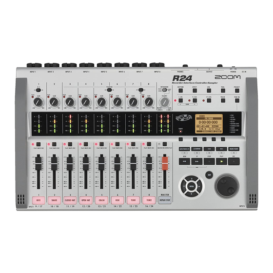 Zoom R24 Manual De Instrucciones