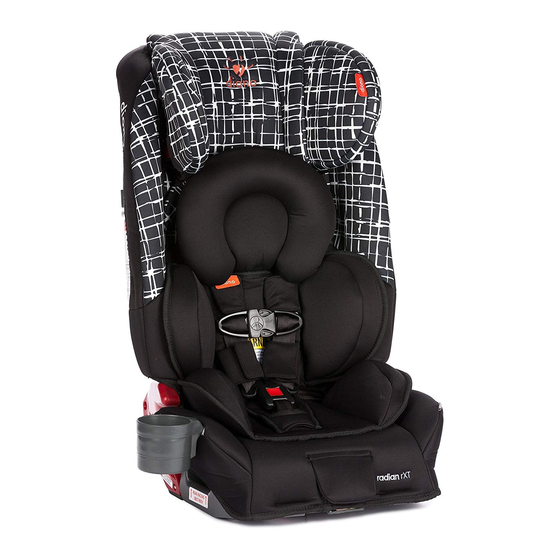 Diono radian rXT Manual De Instrucciones