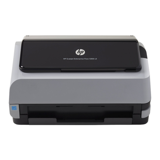 HP Scanjet Enterprise Flow 5000 s3 Guia De Instalacion