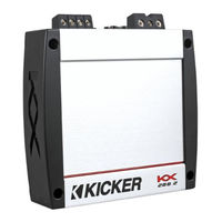 Kicker KX.2 Serie Manual Del Propietário