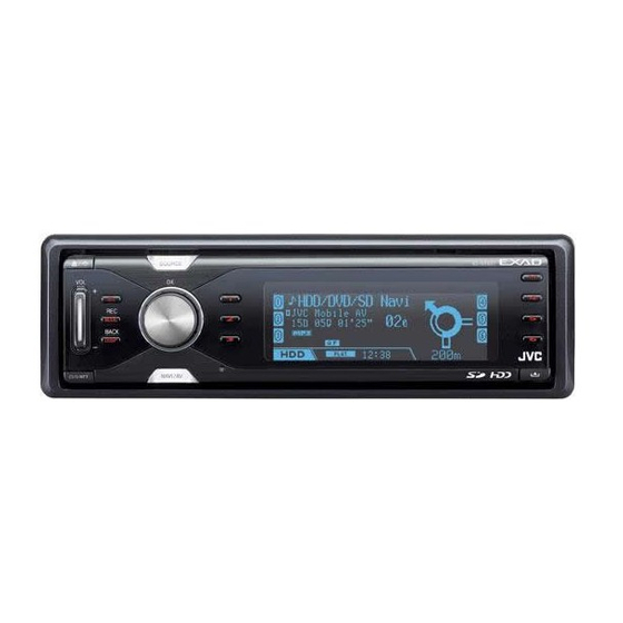 JVC KD-NX901 Manual De Instrucciones