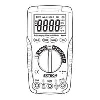 Extech Instruments MN16 Manual Del Usuario