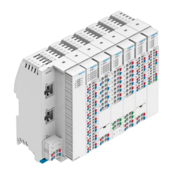 Festo CPX-E Serie Manual De Instrucciones