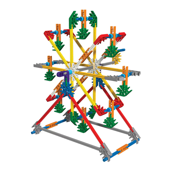 K'Nex 30 Model Building Set Manuales