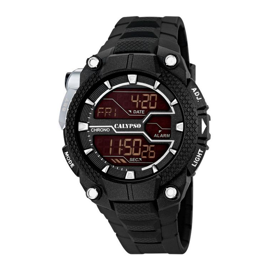 Calypso Watches IKMY121E61 Manual De Instrucciones