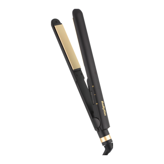 BaByliss PARIS 230 elegance Guia De Inicio Rapido