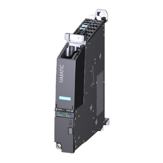 Siemens SIMATIC S7-1500 Manual De Sistema