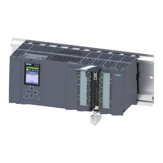 Siemens SIMATIC S7-1500 Manual De Sistema
