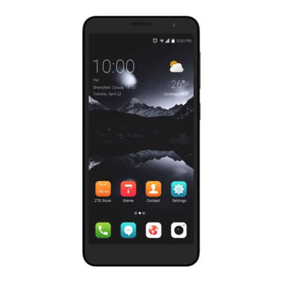 ZTE BLADE A530 Manual Del Usuario