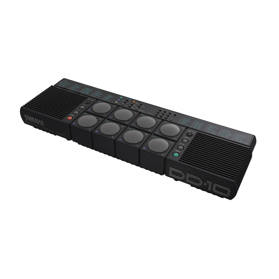 Yamaha DD-10 Manual De Instrucciones