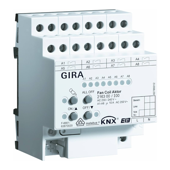Gira 2163 00 Manual De Instrucciones