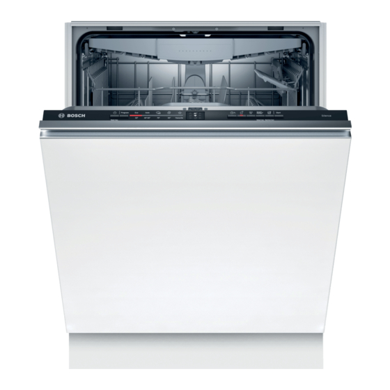 Bosch SMV2HVX20E Manual De Usuario