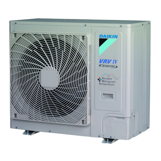 Daikin VRV IV-S RXYSCQ4TMV1B Manual De Instalación Y Funcionamiento