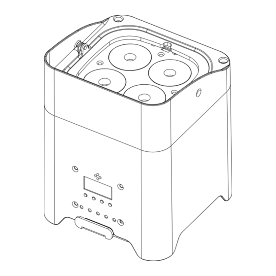 Chauvet DJ Freedom Par Quad-4 Guía De Referencia Rápida