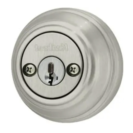 Kwikset 21227 / 07 BP Importantes Instrucciones De Instalación
