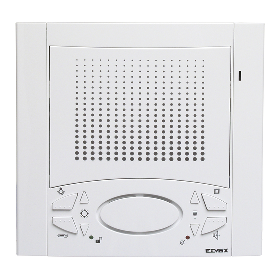 Vimar ELVOX 6601/AU Instrucciones Usuario