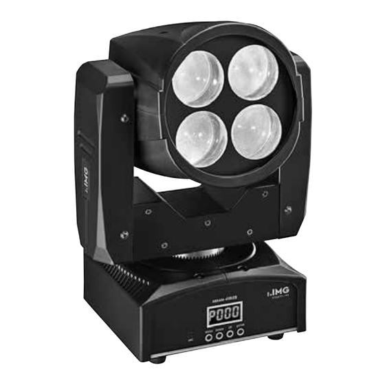 IMG STAGELINE XBEAM-410LED Manual De Instrucciones