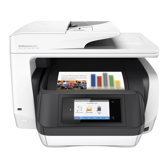 HP OfficeJet Pro 8720 Guia Del Usuario