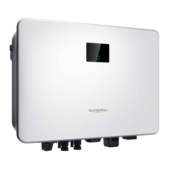 Sungrow SG2.0RS-S Manual Del Usuario