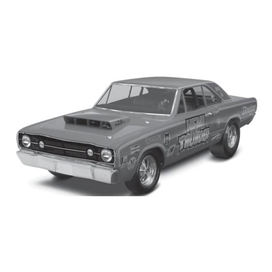 REVELL '68 DODGE DART HEMI 2'N1 Manual De Instrucciones