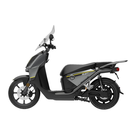 Super SOCO CPX Manual Del Usuario