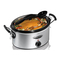 Hamilton Beach Stay or Go - Manual de la olla de cocción lenta y recetas