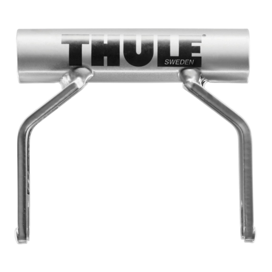 Thule THRU-AXLE ADAPTER 53020 Guia De Inicio Rapido