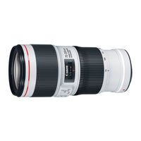 Canon EF70-200mm f/4L USM Instrucciones