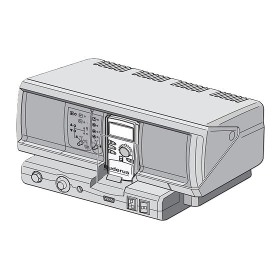Buderus Logamatic 4211 Instrucciones De Uso