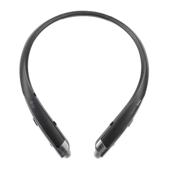 LG TONE PLATINUM HBS-1100 Manual Del Usuario